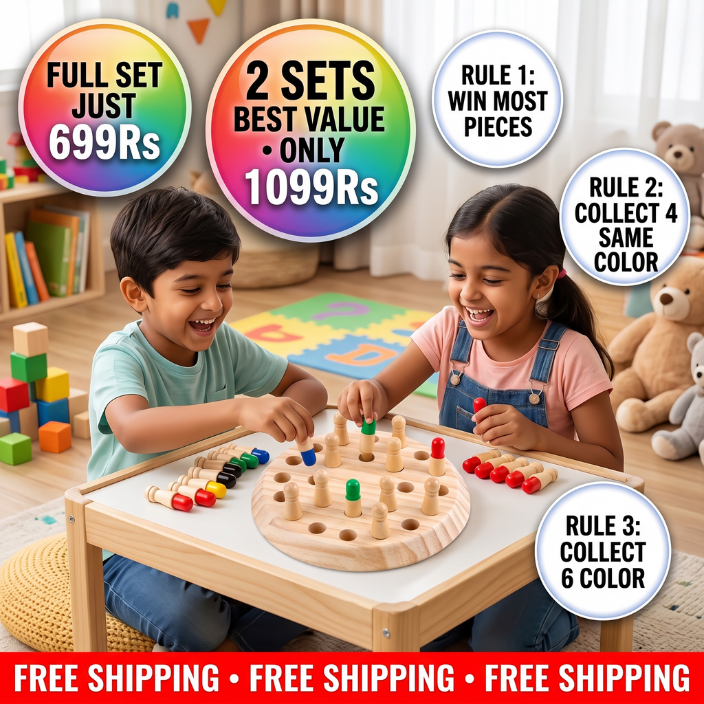 Memory Chess Game | Boost Child's Creativity & Motor Skills