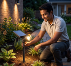LumenceParis™  - Solar Powered Garden Spotlight