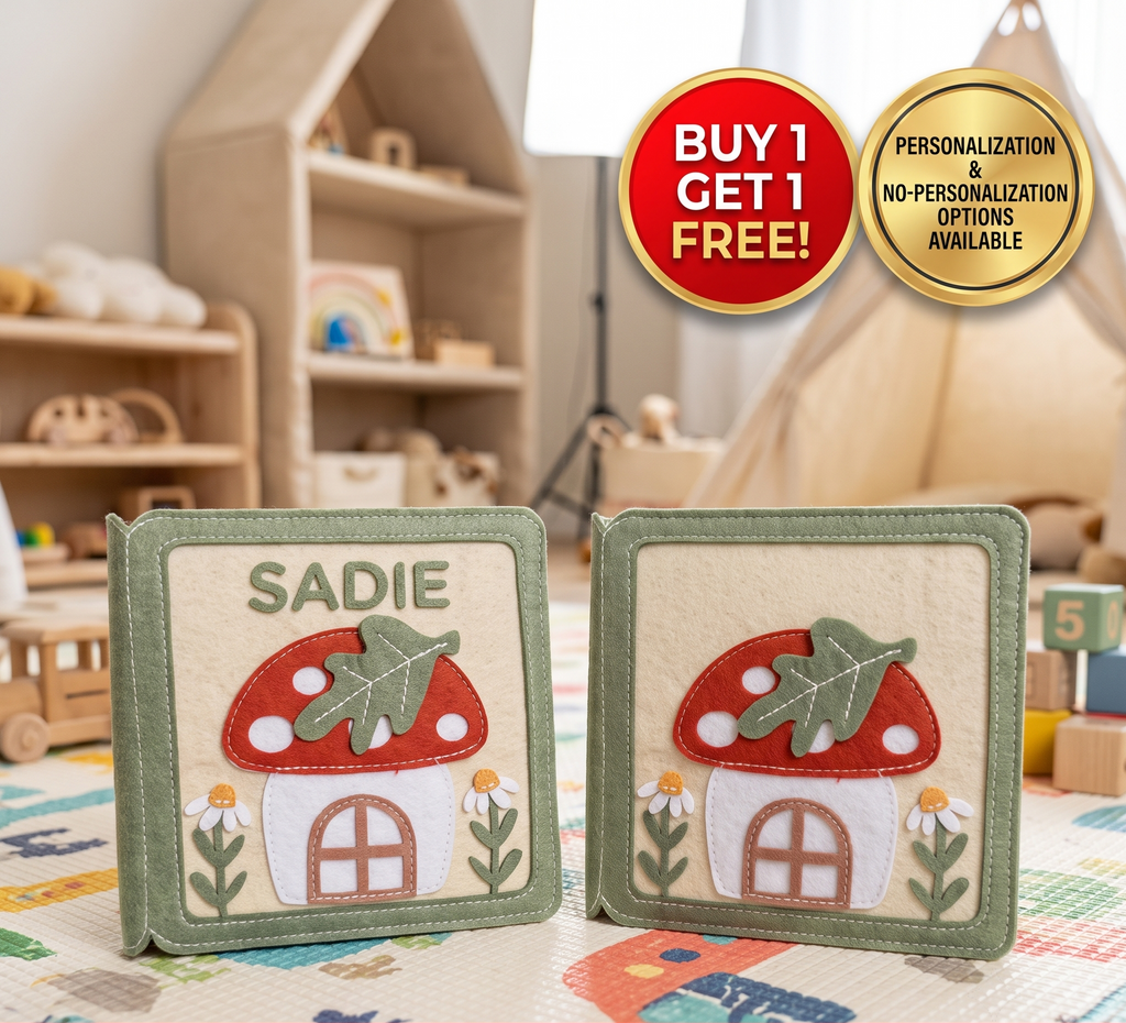 Personalized Busy Book | Perfect For Screen-Free Play