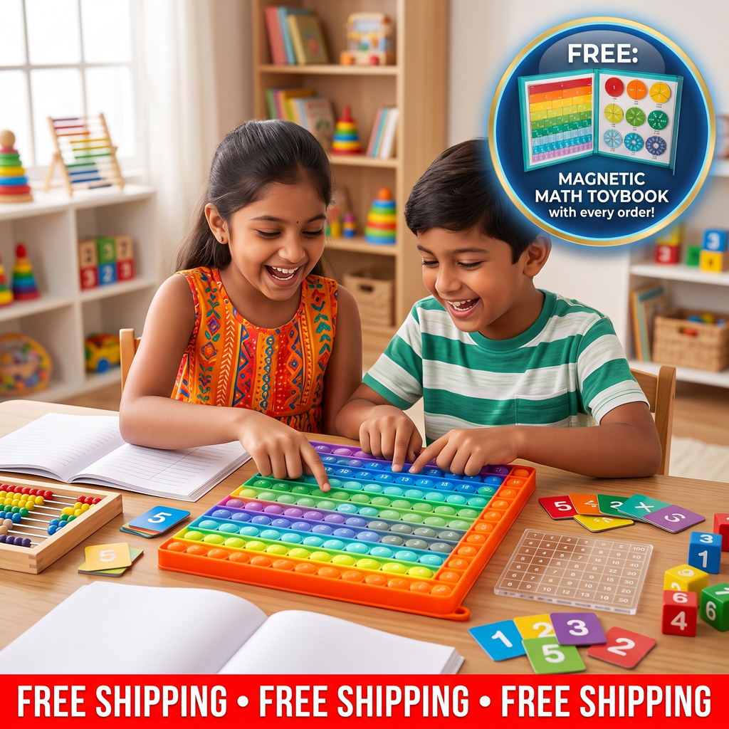 12X12 Multiplication Board For Hands-On Number Practice