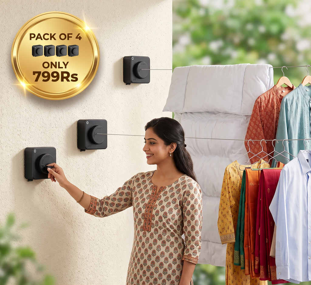 DryClother  Innovative Space-Saving Cloth Drying Line