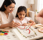 Embroidery Stitch Book for Moms and Kids