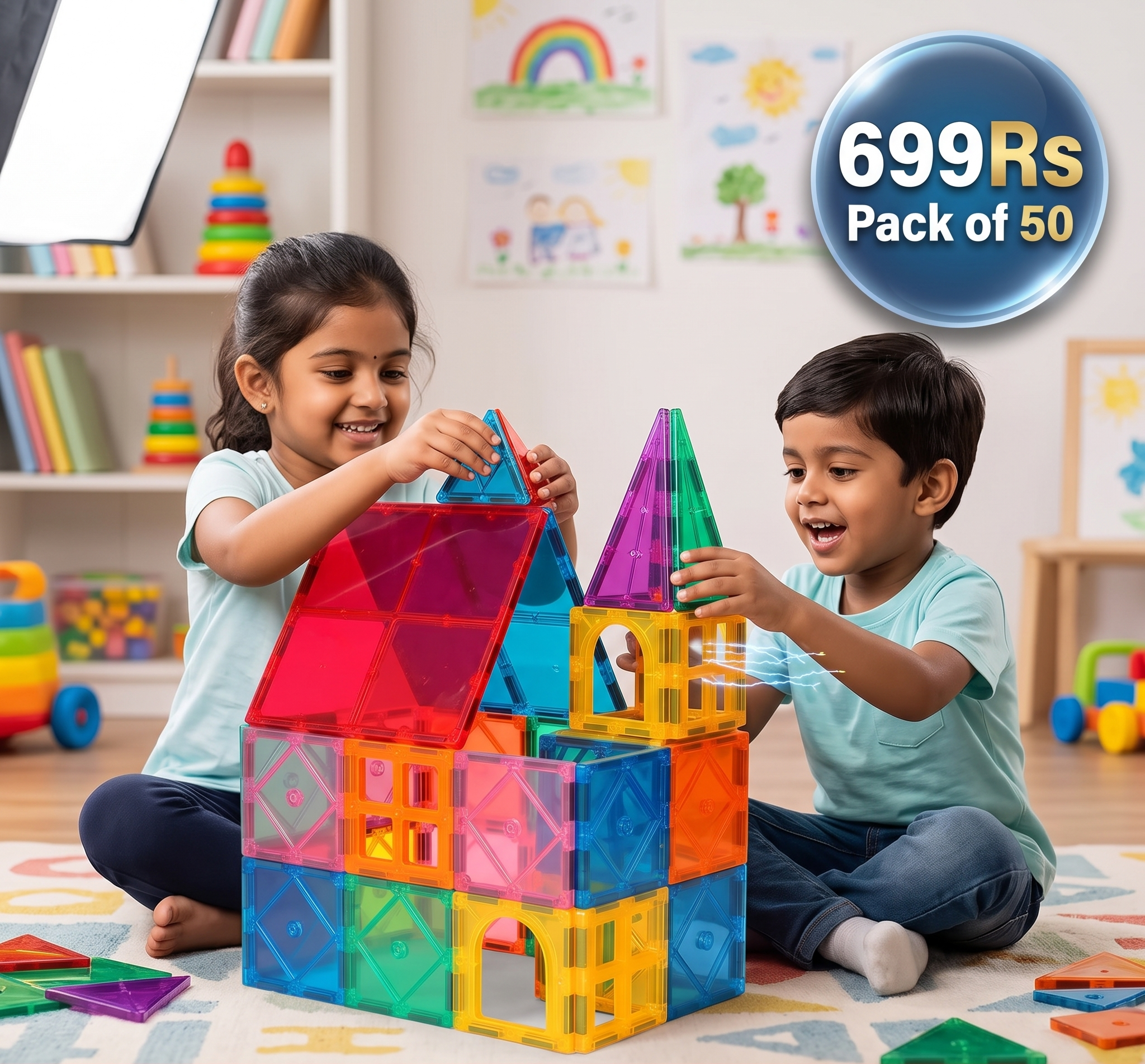 Gladi Tiles | Educational Magnetic Toys