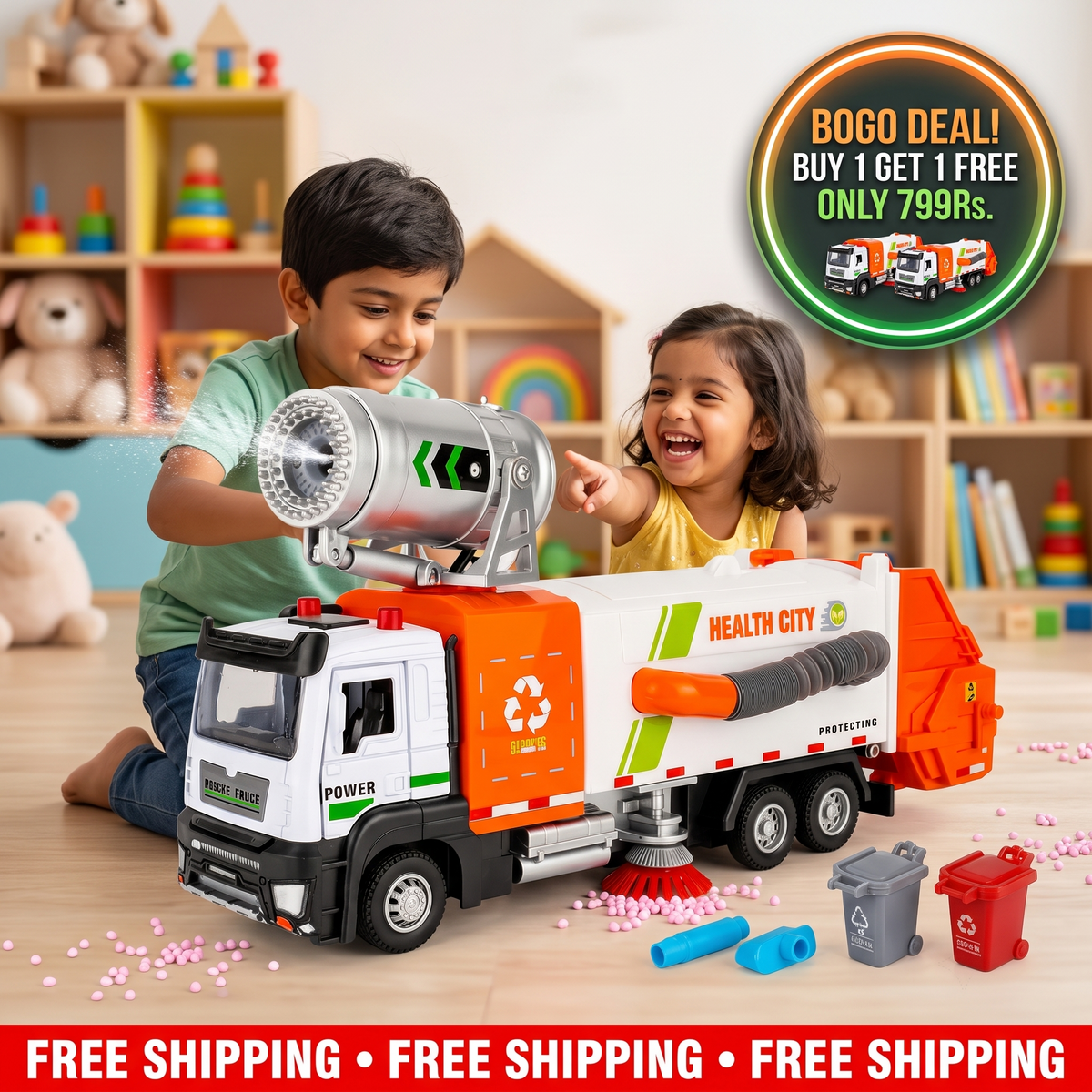 SweepRover - Street Sweeper Truck
