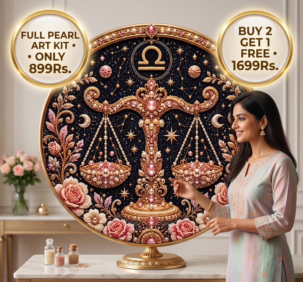 Celestial Zodiac Bead Art Kit