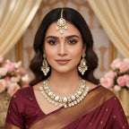 Ivory Namya Kundan Jewellery Set