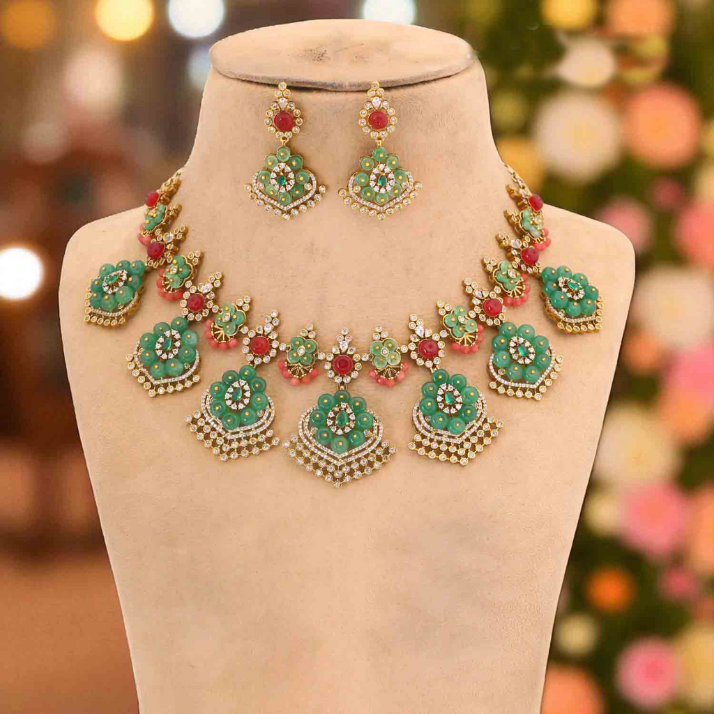 Jade Aurelia Victorian Jewellery Set - New Arrival