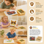 Montessori Learning Peg Mosaic Board | Develops Logical Thinking & Creativity