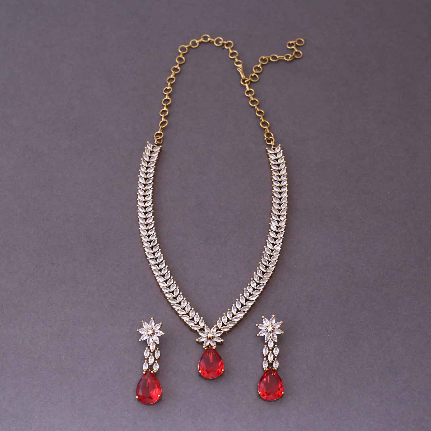 Multicolor Allegra Victorian Jewellery Set- New Arrival