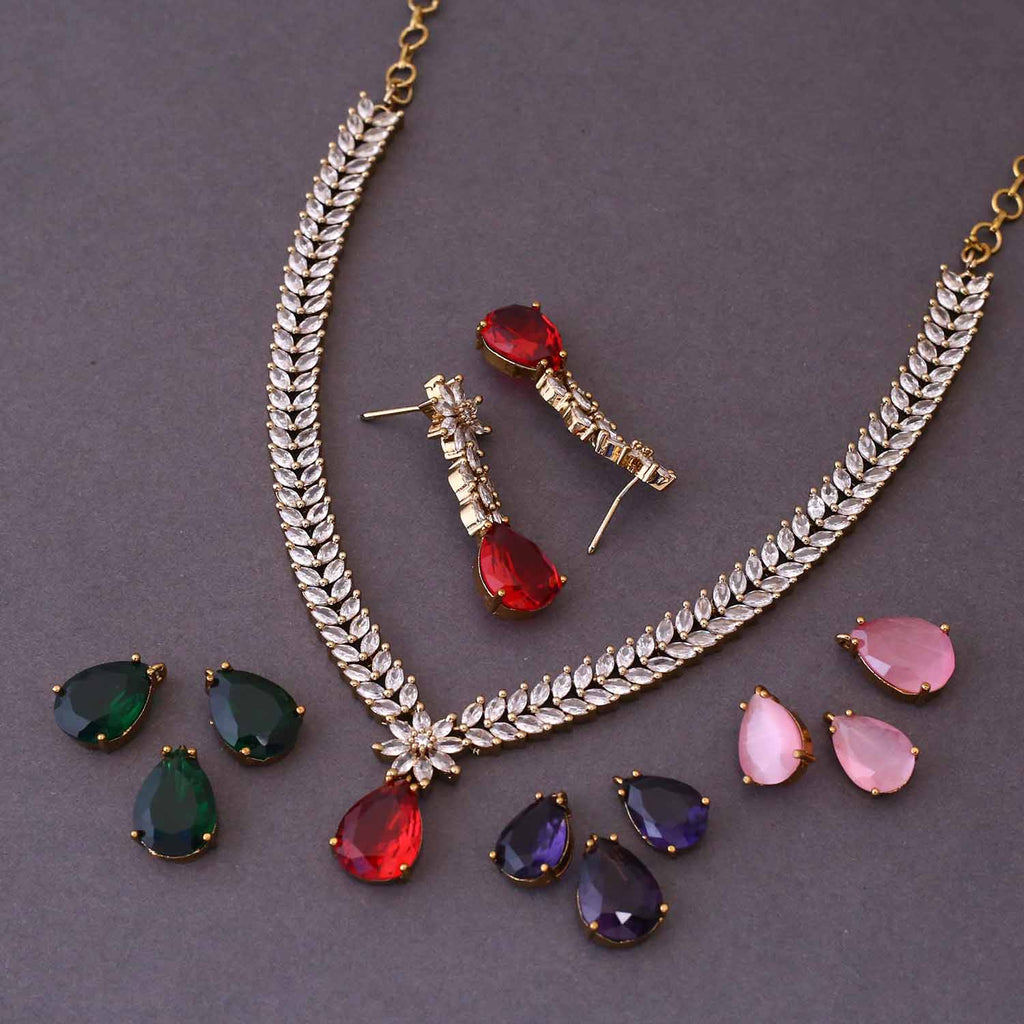 Multicolor Allegra Victorian Jewellery Set- New Arrival