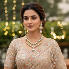Multicolor Shrina Kundan Jewellery Set