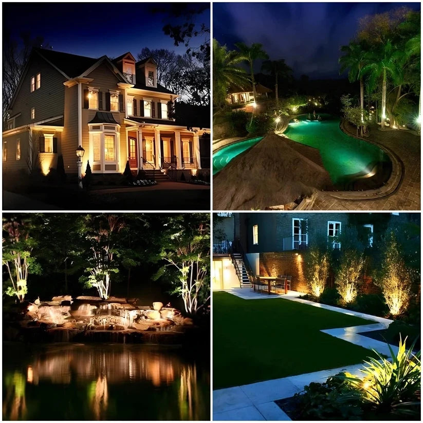 LumenceParis™  - Solar Powered Garden Spotlight
