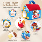 Plush Farm Animal Set with Sounds