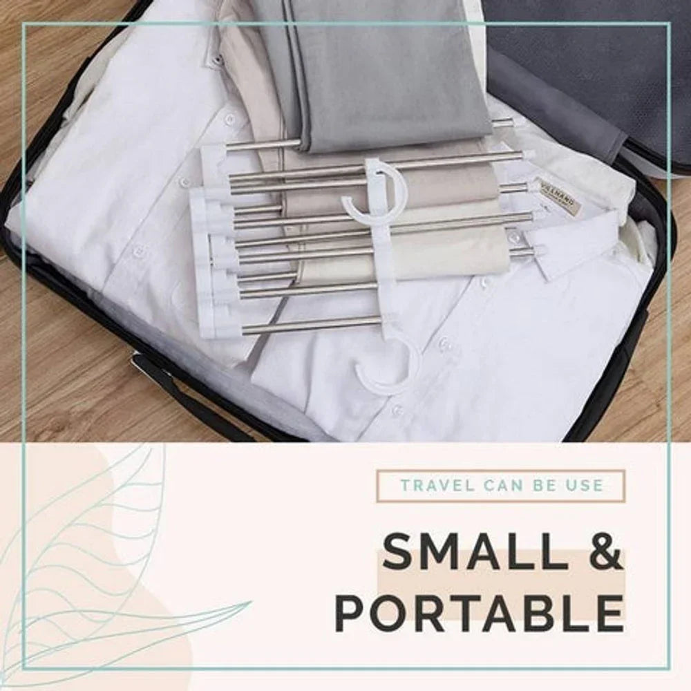 5-IN-1 FOLDABLE HANGER ORGANIZER (BUY 1 GET 1 FREE)