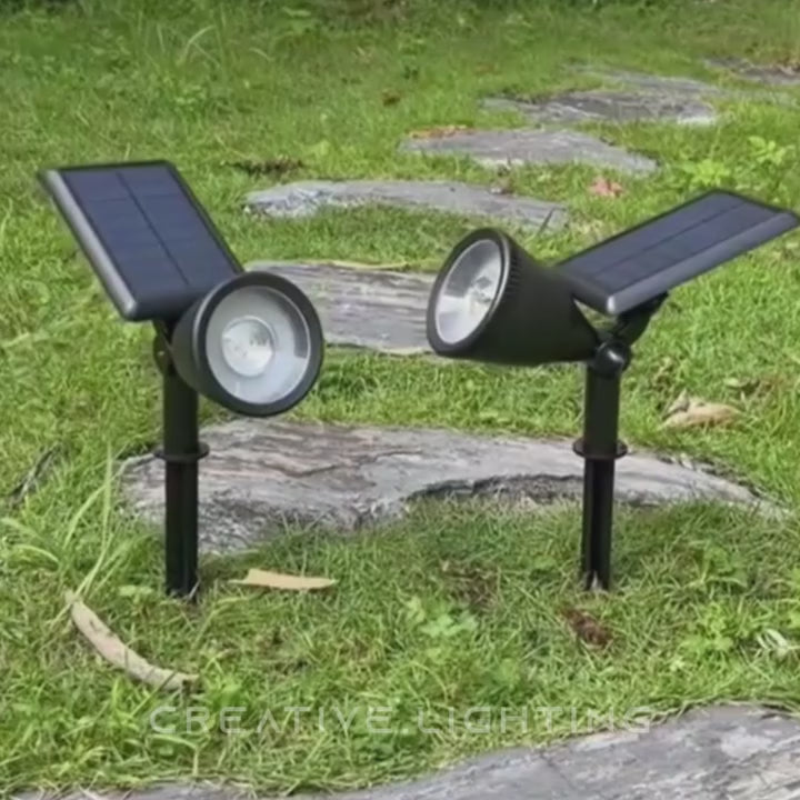 LumenceParis™  - Solar Powered Garden Spotlight