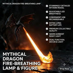 Dragon Breath Night Light Decor
