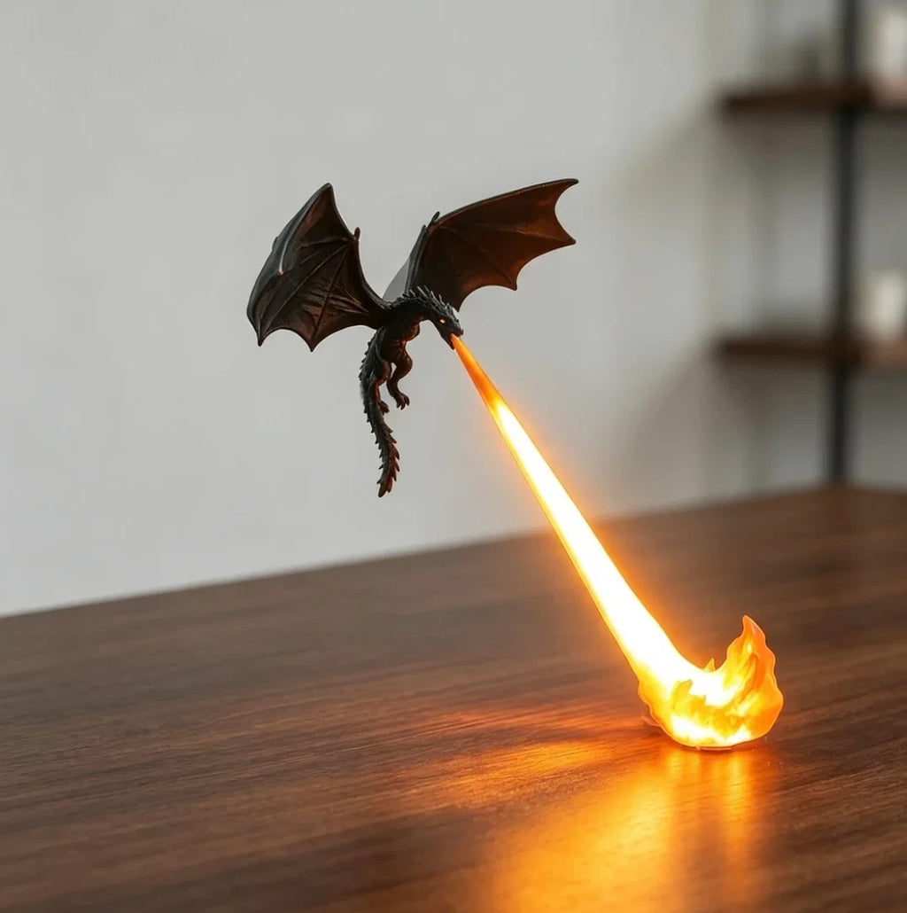 Dragon Breath Night Light Decor