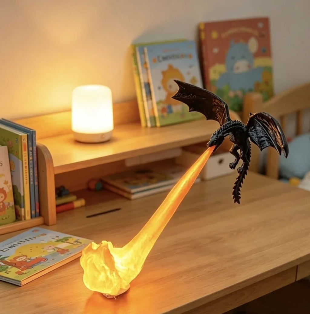 Dragon Breath Night Light Decor