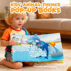 Animal Themed Pop-Up Educational Books