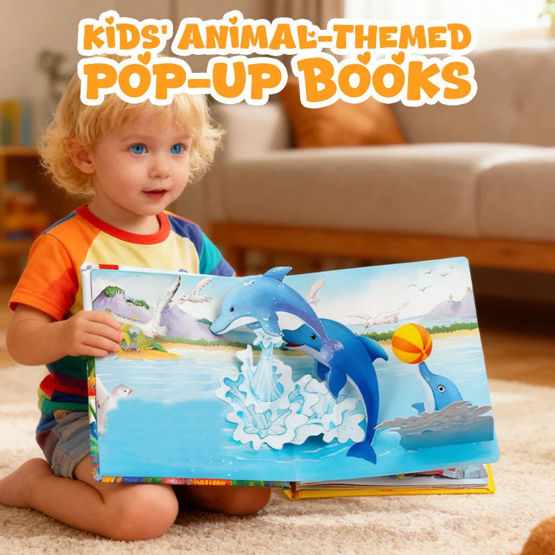 Animal Themed Pop-Up Educational Books