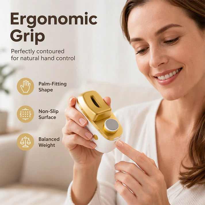 2-in-1 rechargeable Nail Clipper | No Cuts Guaranteed | FREE Nail Filer Set