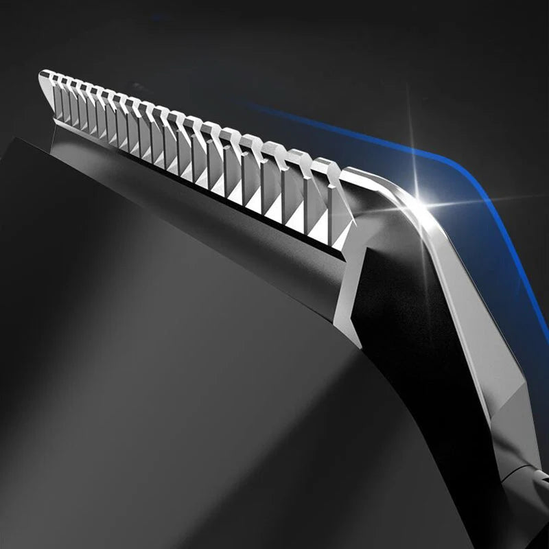 4-in-1 electric grooming set with replaceable trimmer heads | Full Body Grooming | 100% Cut-Free
